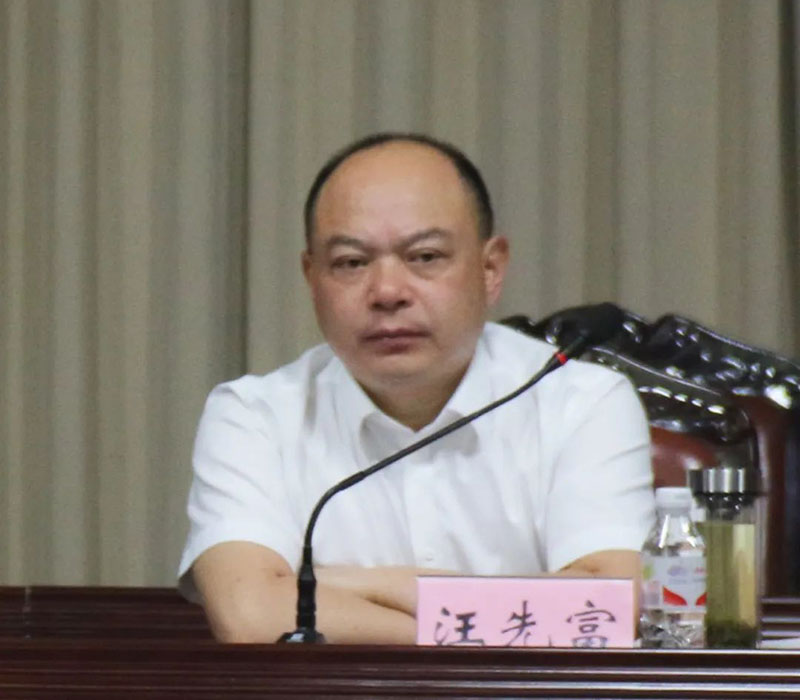 公司党委副书记、总经理汪先富安排工作.jpg